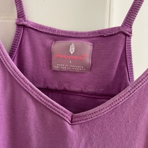Free People Movement Hot Shot Onesie, Purple, Large, EUC - Picture 2 of 3